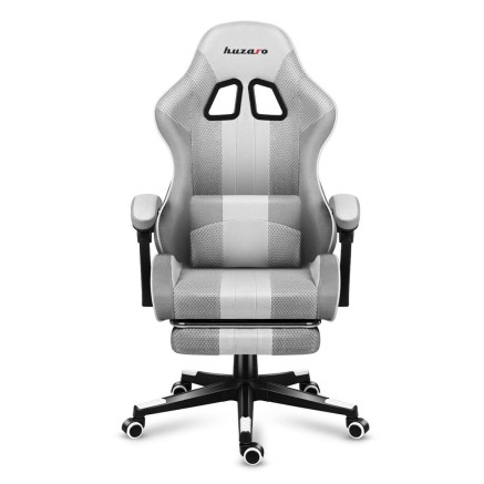 Silla Gaming Huzaro HZ-Force 4.7 White Mesh     Blanco Gris 2