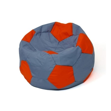 Poef GO GIFT Rood Grijs Oxford