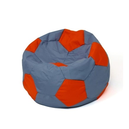 Poef GO GIFT Rood Grijs Oxford