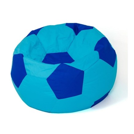 Poef GO GIFT Blauw Oxford
