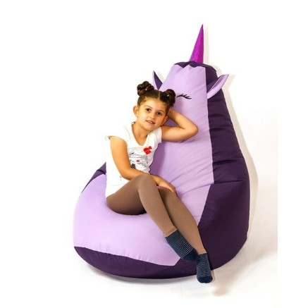 Puff GO GIFT Morado Púrpura Oxford 130 x 90 cm 2