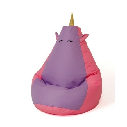 Puff GO GIFT Rosa Porpora Oxford 105 x 80 cm