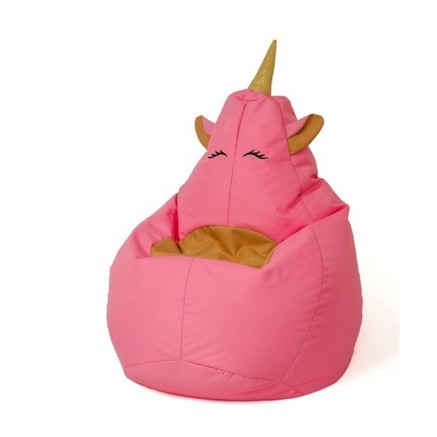Poef GO GIFT Roze Oxford 130 x 90 cm