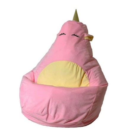 Poef GO GIFT Roze Oxford 105 x 80 cm