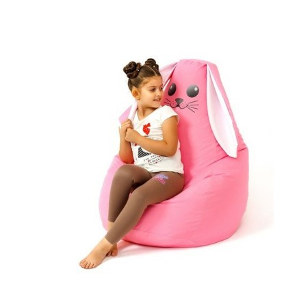 Pouf GO GIFT Rose Oxford 130 x 90 cm 2