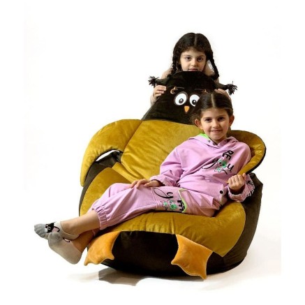 Pouf GO GIFT Or Bronze Oxford 130 x 90 cm 2