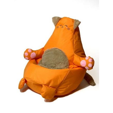 Poef GO GIFT Oranje Oxford Kat 130 x 90 cm