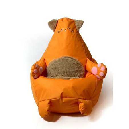 Poef GO GIFT Oranje Oxford Kat 130 x 90 cm