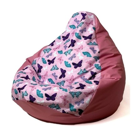 Puff GO GIFT Rosa oscuro 140 x 100 cm Pera