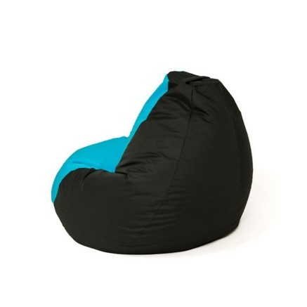 Puff GO GIFT Azul Negro 130 x 90 cm Pera 2