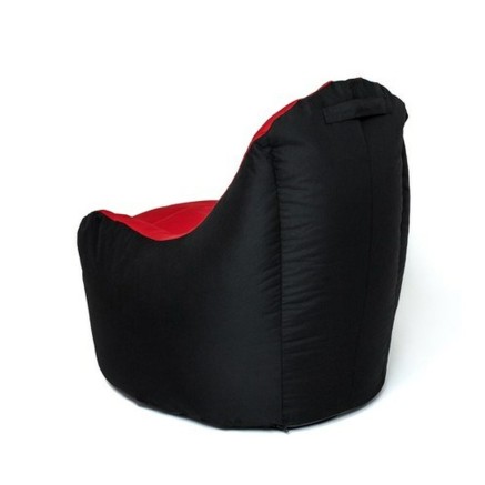 Pouf GO GIFT Noir Rouge Oxford tejido antidesgarros 2