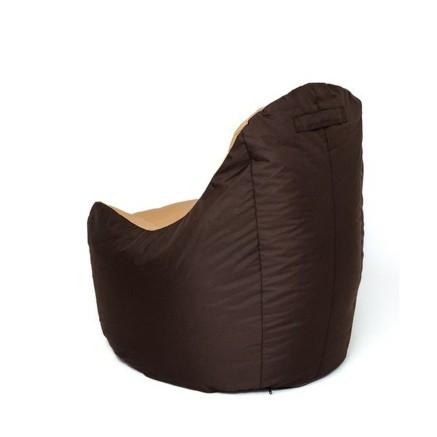 Pouffe GO GIFT Beige Bronze Oxford tejido antidesgarros 2