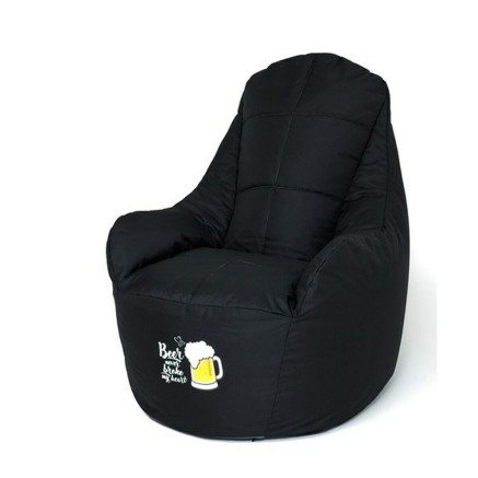 Puff GO GIFT Nero Oxford tejido antidesgarros