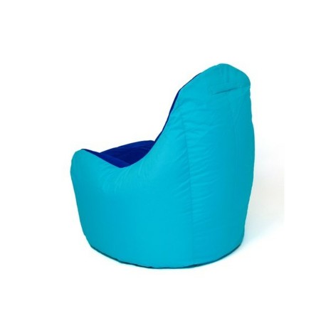 Puff GO GIFT Azzurro Oxford tejido antidesgarros 2