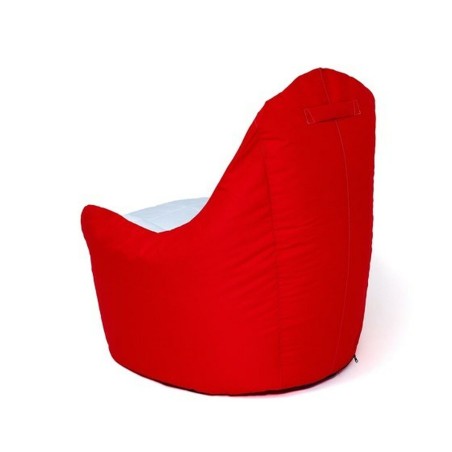 Poef GO GIFT Wit Rood Oxford tejido antidesgarros