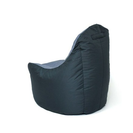 Pouffe GO GIFT Grey Graphite Oxford tejido antidesgarros 2