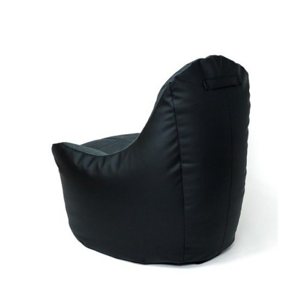 Pouffe GO GIFT Black Graphite Oxford tejido antidesgarros 2