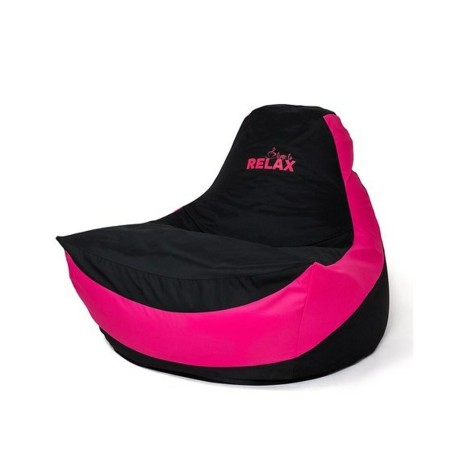 Pouf GO GIFT Noir Rose Oxford tejido antidesgarros 140 x 100 x 100 cm