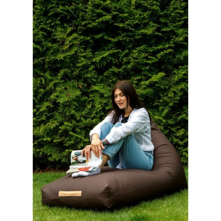Puff GO GIFT Bronze Oxford tejido antidesgarros 2