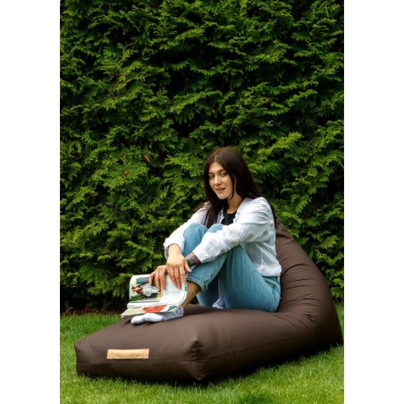 Puff GO GIFT Bronze Oxford tejido antidesgarros