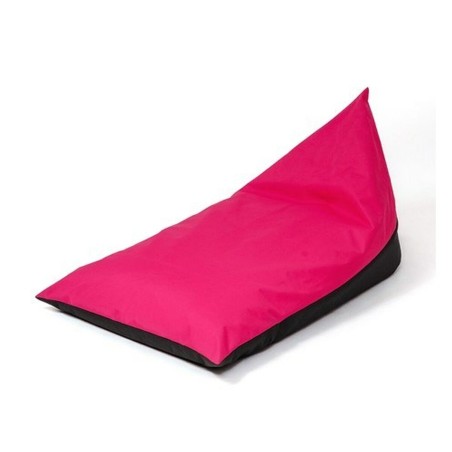Poef GO GIFT Zwart Roze Oxford tejido antidesgarros