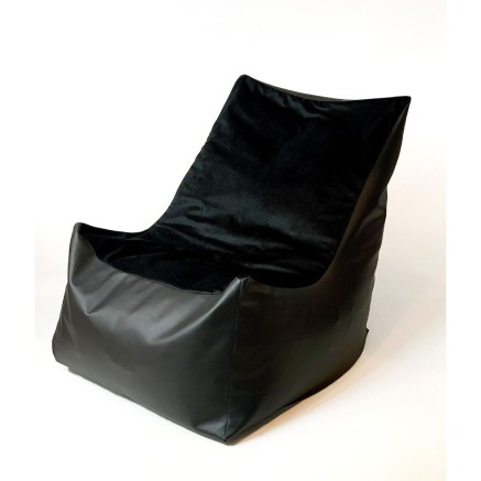 Pouf GO GIFT Noir Oxford tejido antidesgarros 2