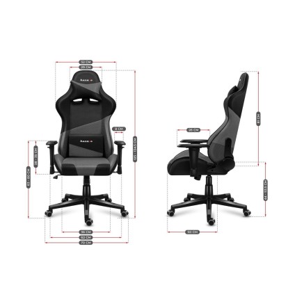 Chaise de jeu Huzaro Force 6.2 Noir/Gris 2