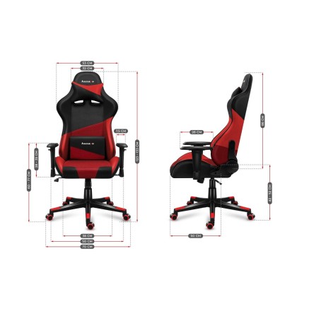 Silla Gaming Huzaro Hz-Force 6.2 Red Mesh Rojo 2
