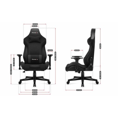 Sedia Gaming Huzaro HZ-Force 7.6 Black Nero