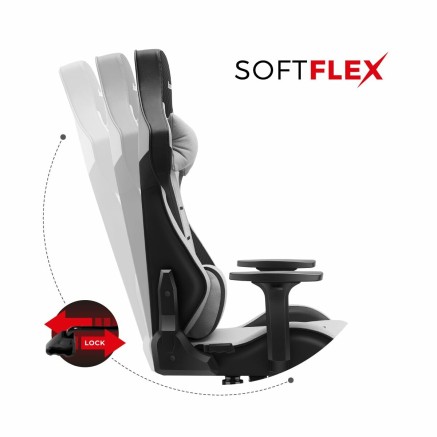 Gaming stoel Huzaro HZ-Force 7.6 Grey Grijs 2