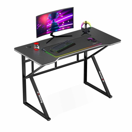 Bureau Gaming Huzaro HZ-Hero 1.6 Black Zwart 120 x 75 x 60 cm