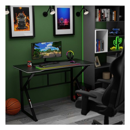 Bureau Gaming Huzaro HZ-Hero 1.6 Black Zwart 120 x 75 x 60 cm