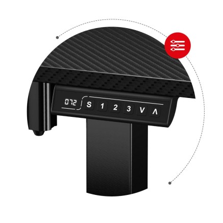Schreibtisch Huzaro HZ-Hero 8.2 Black Schwarz 2