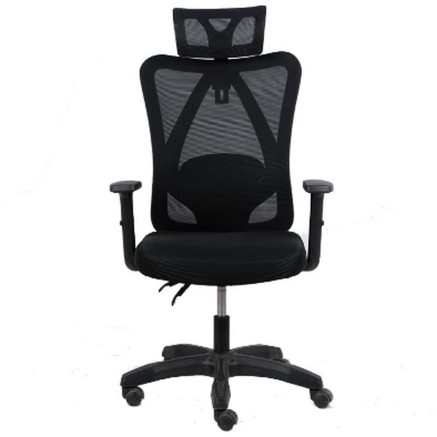Sedia da Ufficio GEMBIRD OC-ONYX Nero 1 Pezzi