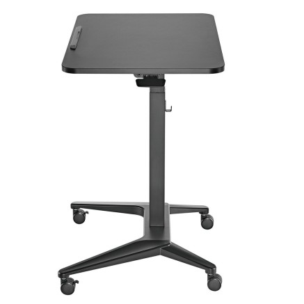 Escritorio MacLean MC-453B Negro Acero 80 x 52 cm 2