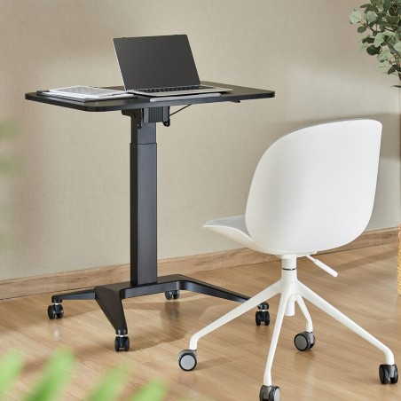 Bureau MacLean MC-453B Zwart Staal 80 x 52 cm