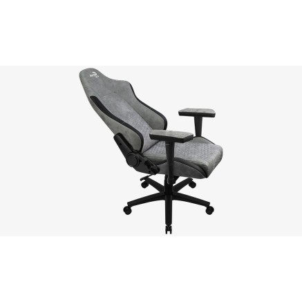 Chaise de jeu Aerocool Crown AeroSuede Noir Gris 2