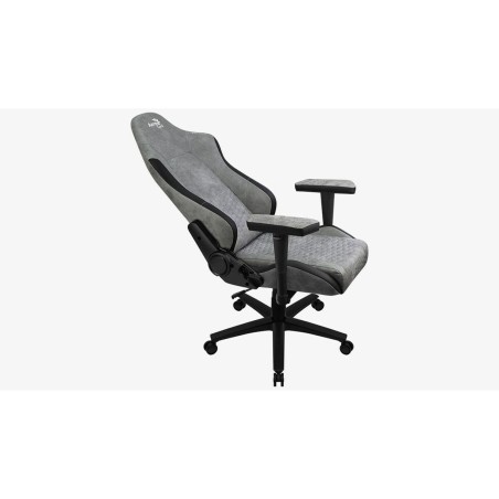 Gaming stoel Aerocool Crown AeroSuede Zwart Grijs