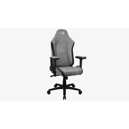 Gaming stoel Aerocool Crown AeroSuede Zwart Grijs