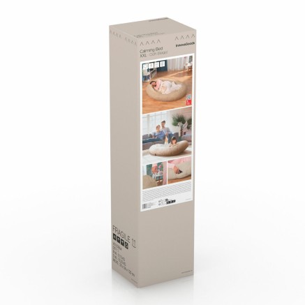 Human Dog Bed XXL InnovaGoods Beige 2