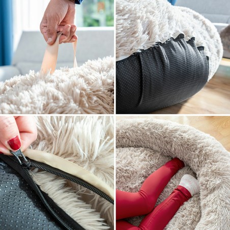 Lit de Chien pour Humains | Human Dog Bed XXL InnovaGoods Beige