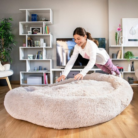 Letto Cani per Umani | Human Dog Bed XXL InnovaGoods Beige