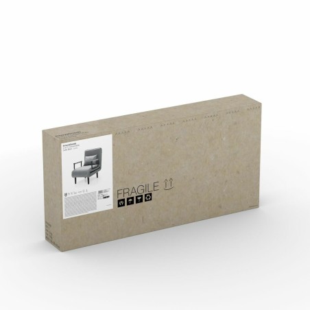 Poltrona Letto 1 Piazza Trasformabile 4 in 1 InnovaGoods Nero (Ricondi