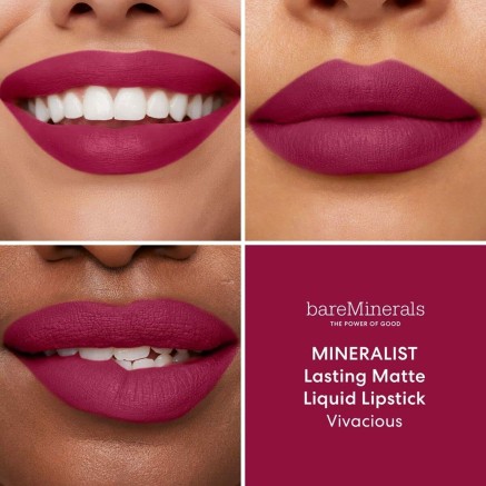 Liquid lipstick bareMinerals Mineralist Vivacious 4 ml 2