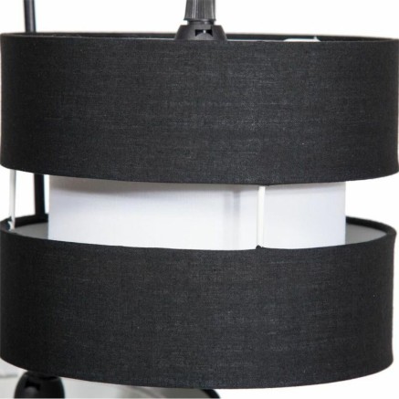 Deckenlampe Alexandra House Living Weiß Schwarz 2