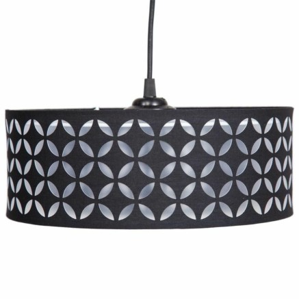Lámpara de Techo Alexandra House Living Negro 2