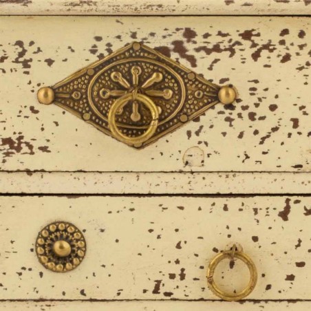 Jewelry box Alexandra House Living Cream Mango wood 10 x 19 x 24 cm 5
