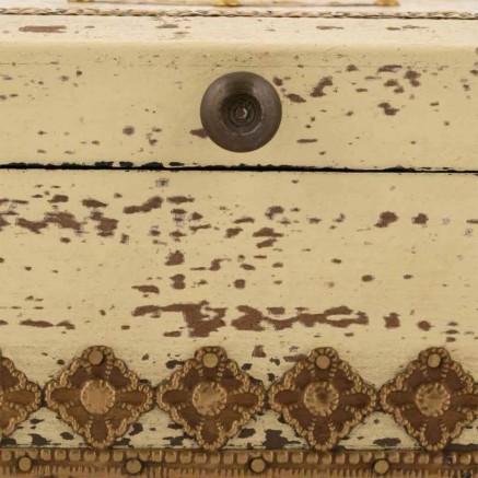 Caja-Joyero Alexandra House Living Crema Madera de mango 18 x 9 x 33 c 2
