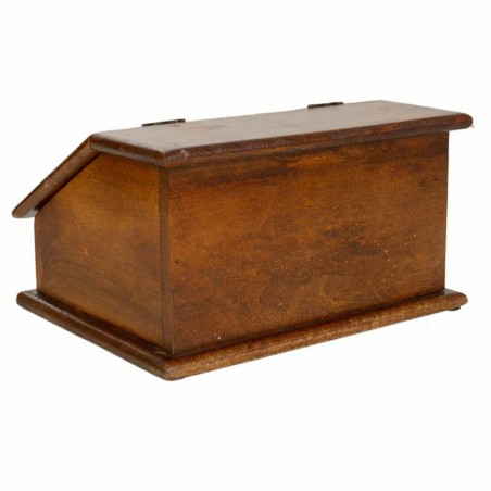 Caja-Joyero Alexandra House Living Marrón oscuro Latón Madera de man
