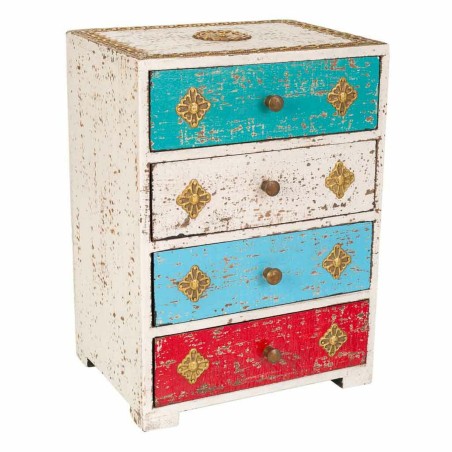 Caja-Joyero Alexandra House Living Latón Madera de mango Madera MDF 1